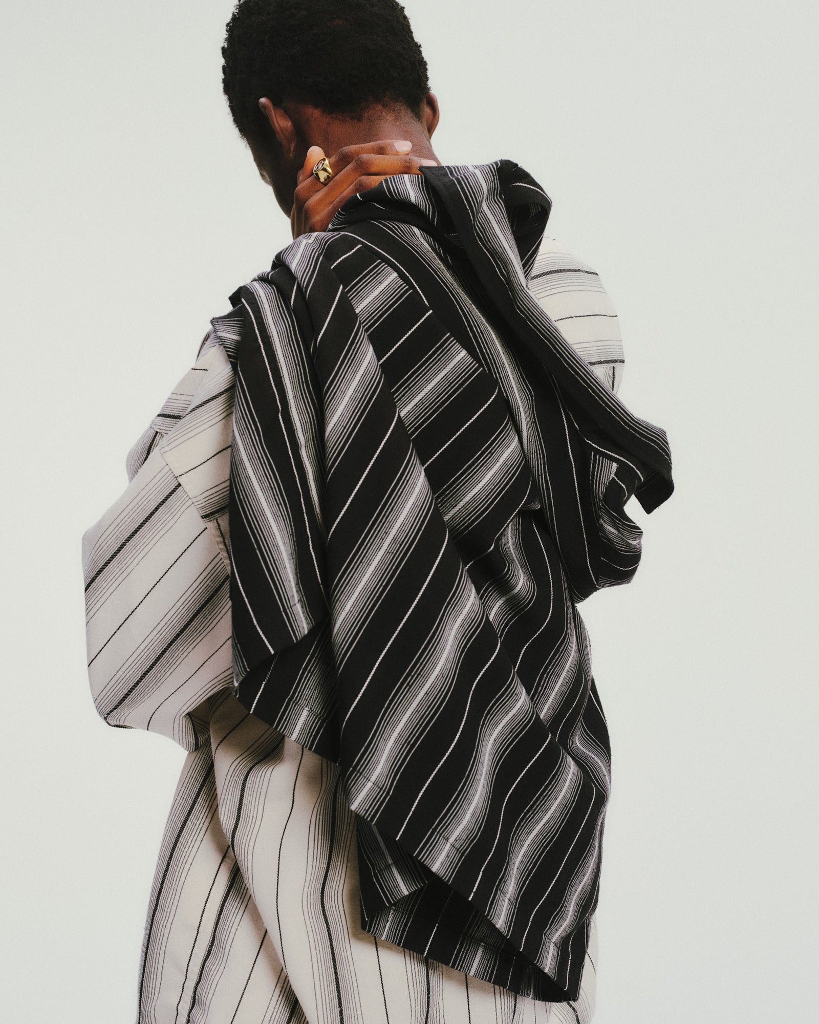 Dobby Chain Stripe S/S Cavana Shirt