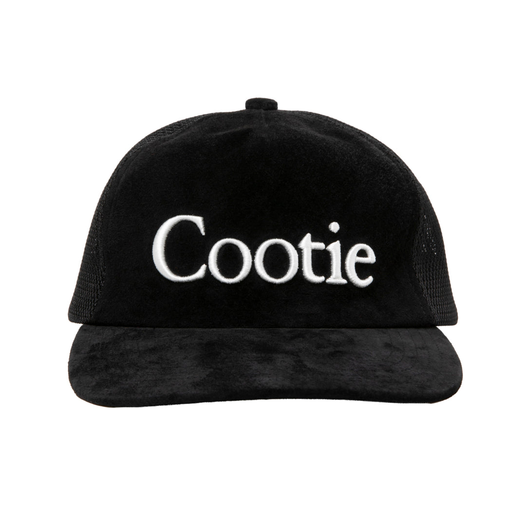 Suede 5 Panel Mesh Cap