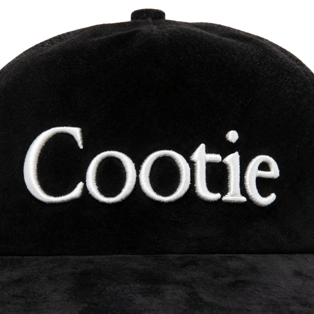 Suede 5 Panel Mesh Cap