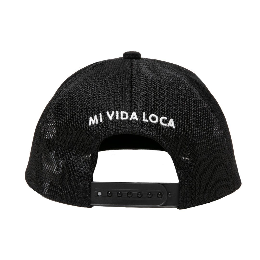 Suede 5 Panel Mesh Cap