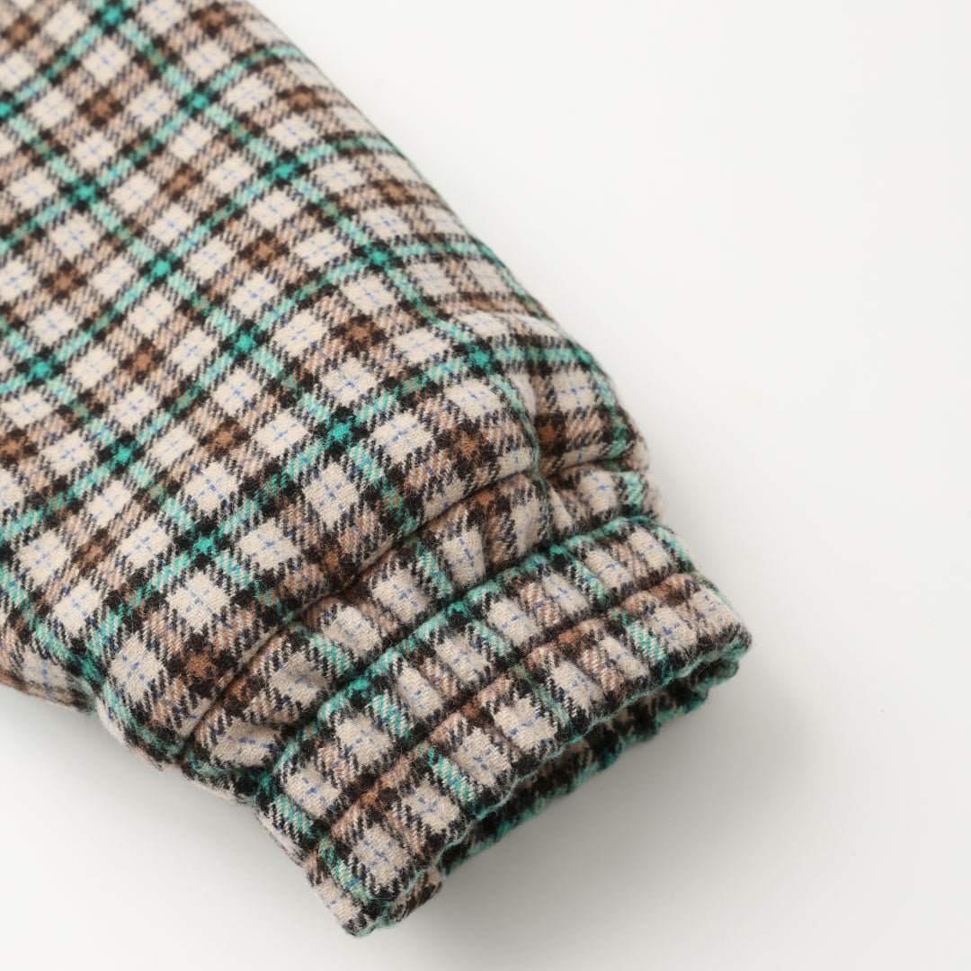 Wool Checked Jacket