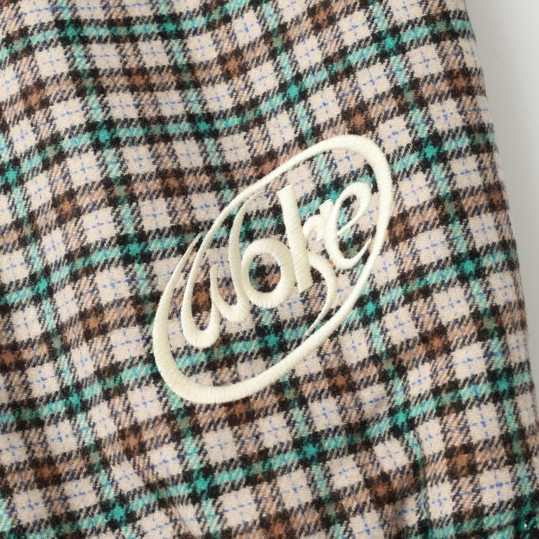 Wool Checked Jacket