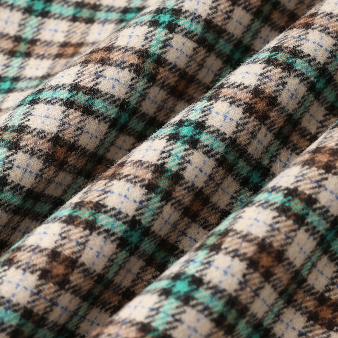 Wool Checked Jacket