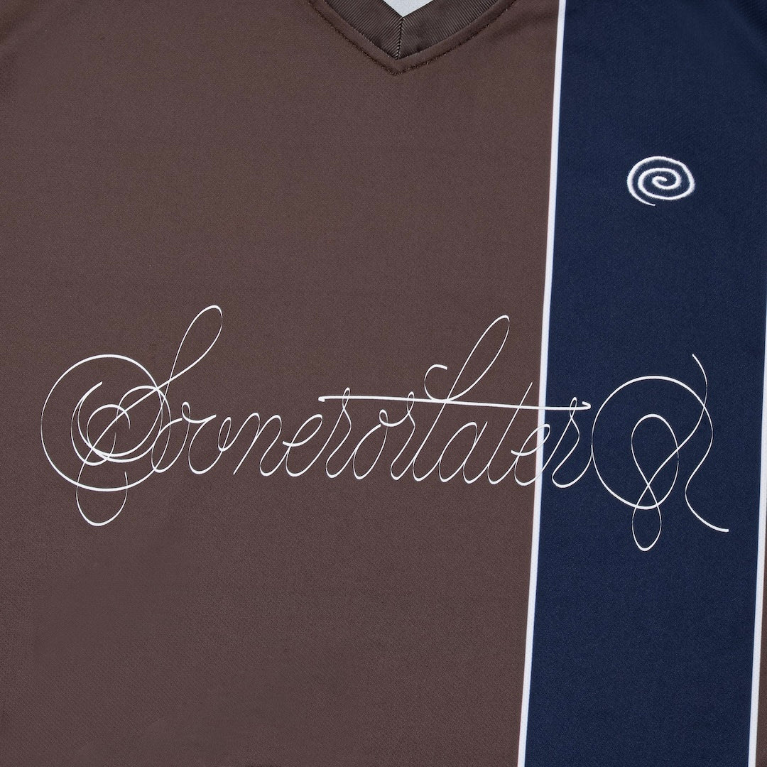 Cursive Logo Soccer Shirt