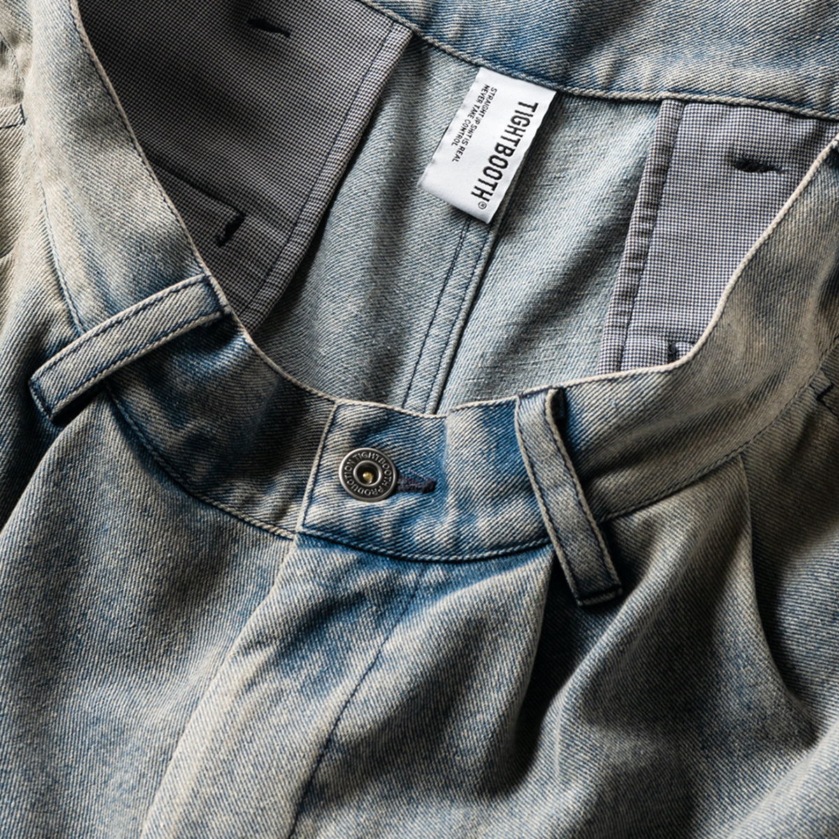 DENIM BALLOON PANTS