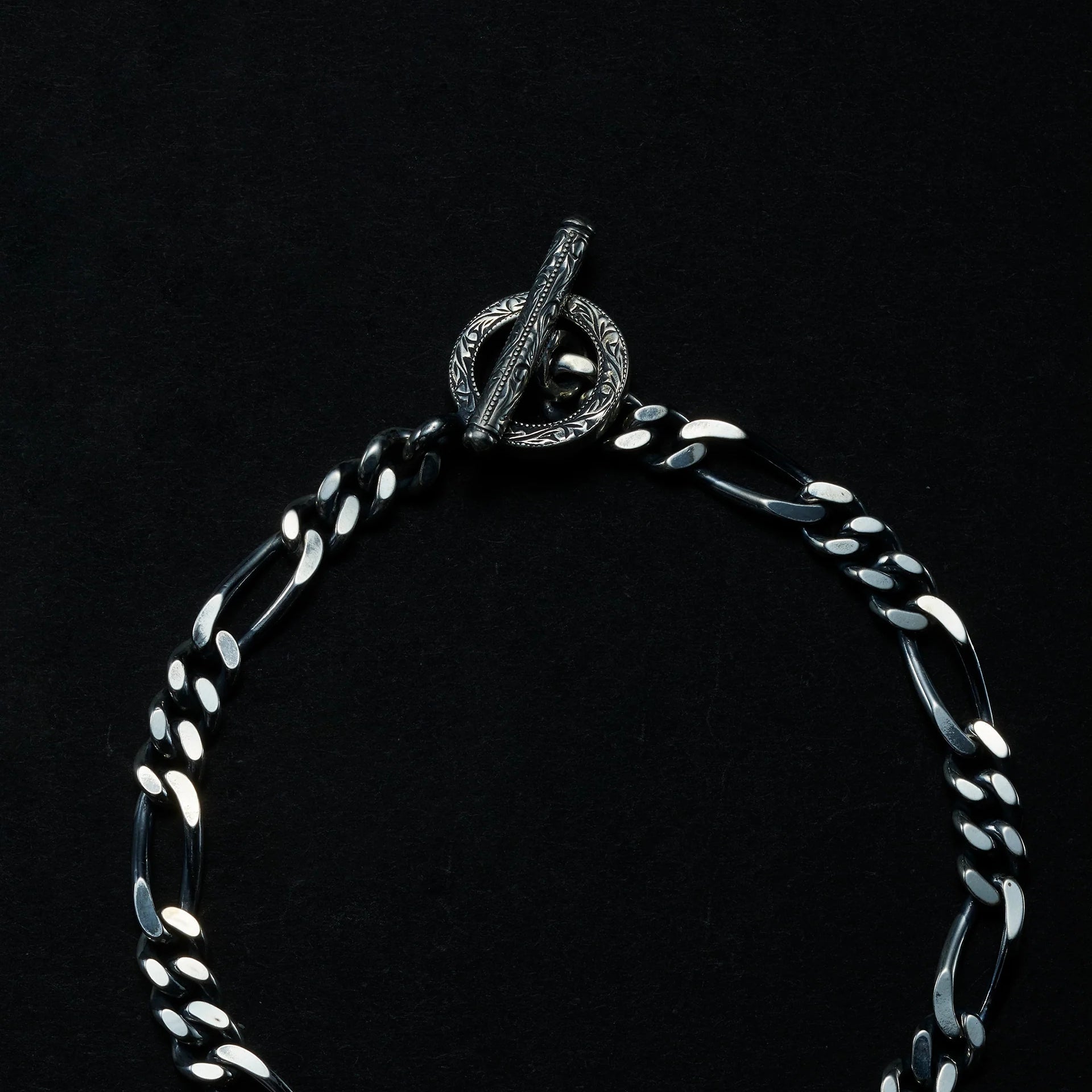 Figaro Wide Chain Bracelet