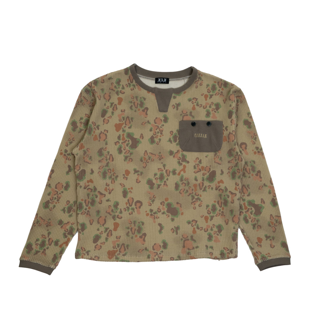 トップス FAF PACIS THERMAL HENLEY NECK FAF (エフエーエフ) / Pacis (Thermal Henley neck) の正規取り扱い