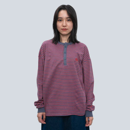 SOL / Border L/S Teeソル/スーナーオアレイターの正規取り扱い SOL / Border L/S Teeソル/スーナーオアレイターの正規取り扱い