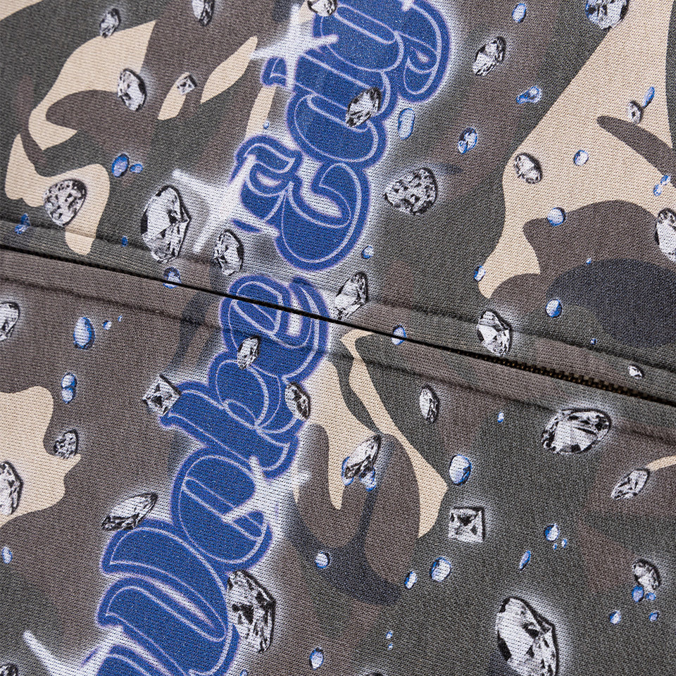 Diamond Logo Zip Hoodie