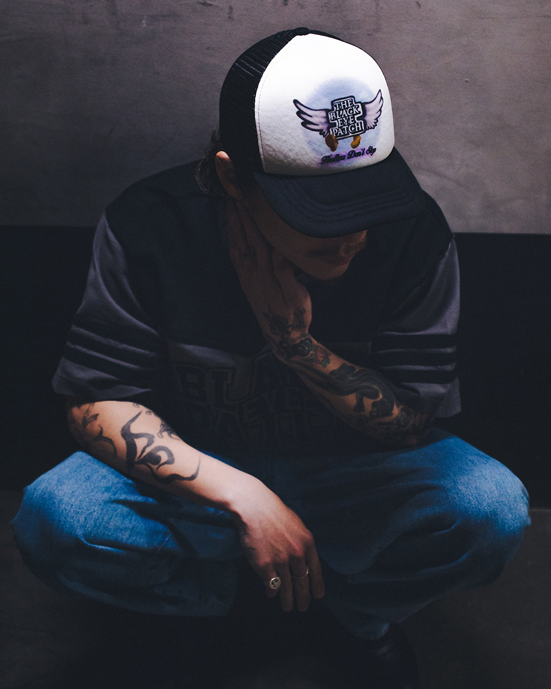 FLYING OG BOY AIRBRUSHED MESH CAP