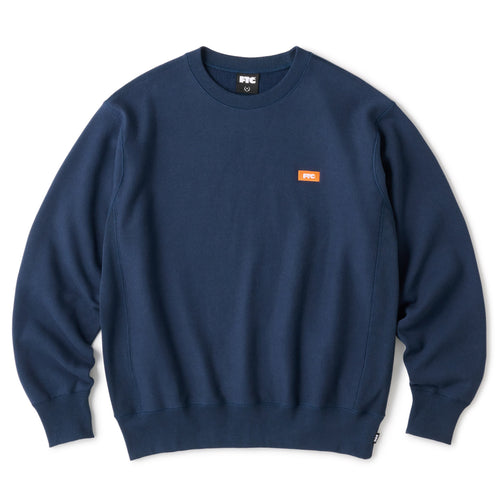  FTC(エフティーシー) / SMALL BOX LOGO CREW NECK (NAVY)