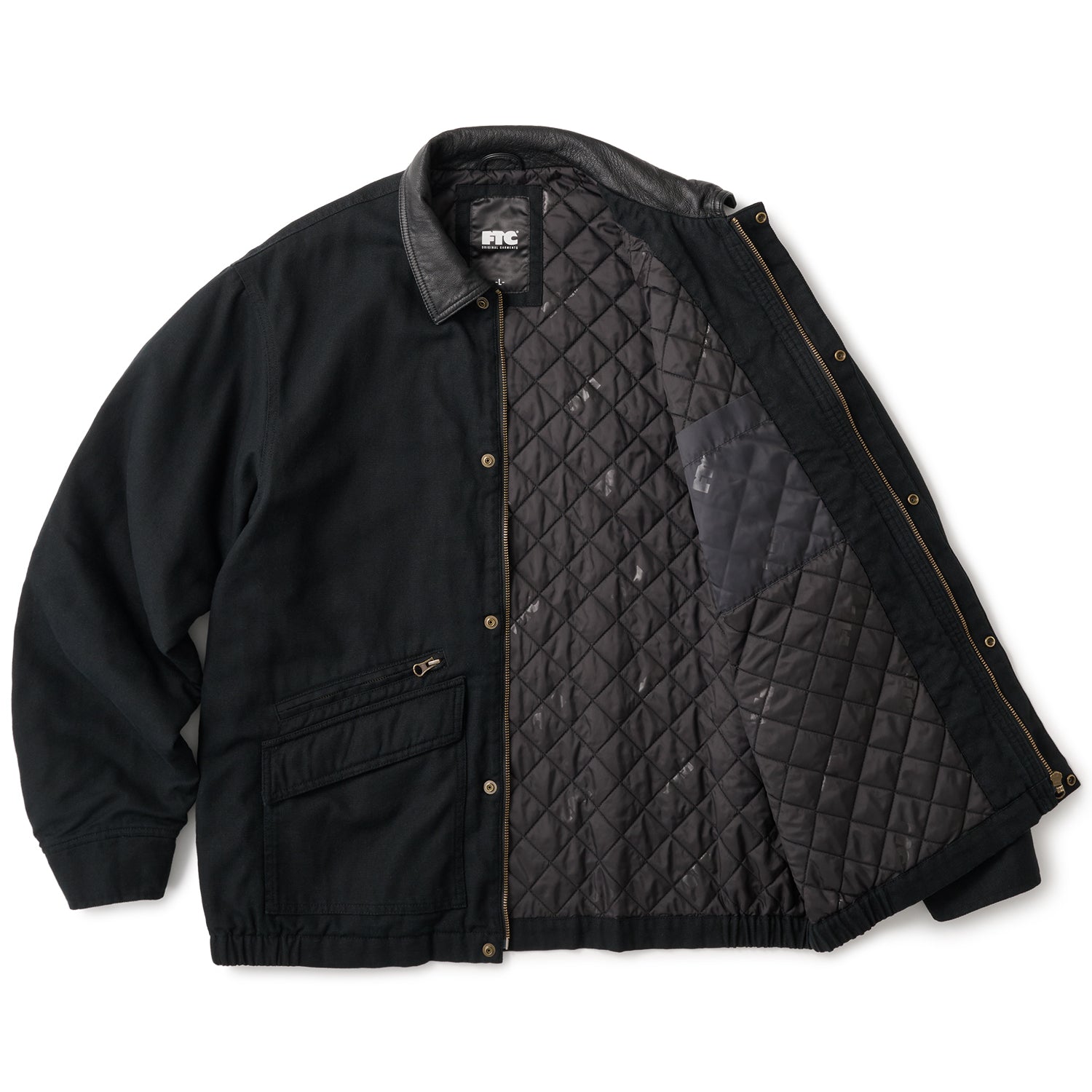 WASHED CANVAS FIELD JACKET