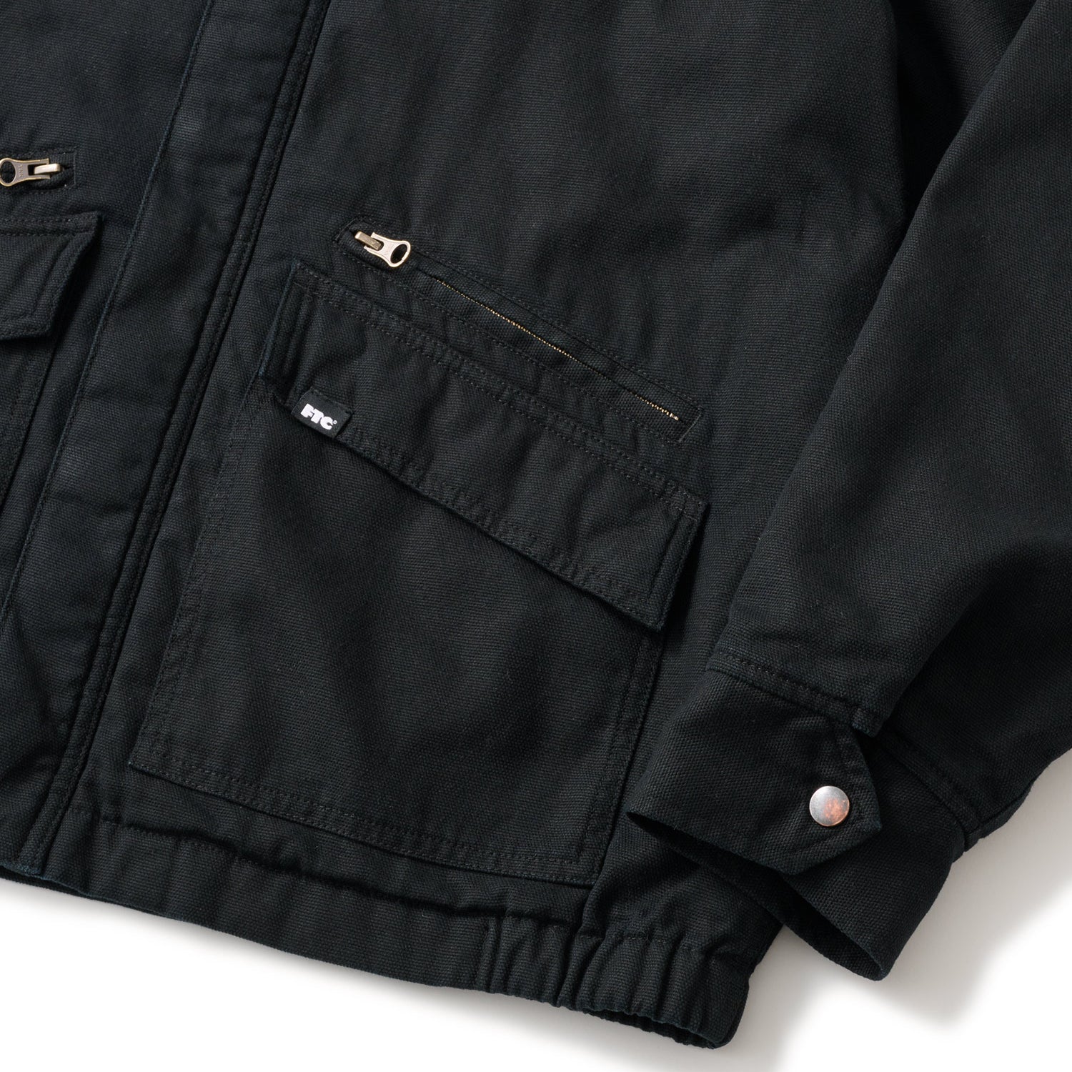 WASHED CANVAS FIELD JACKET