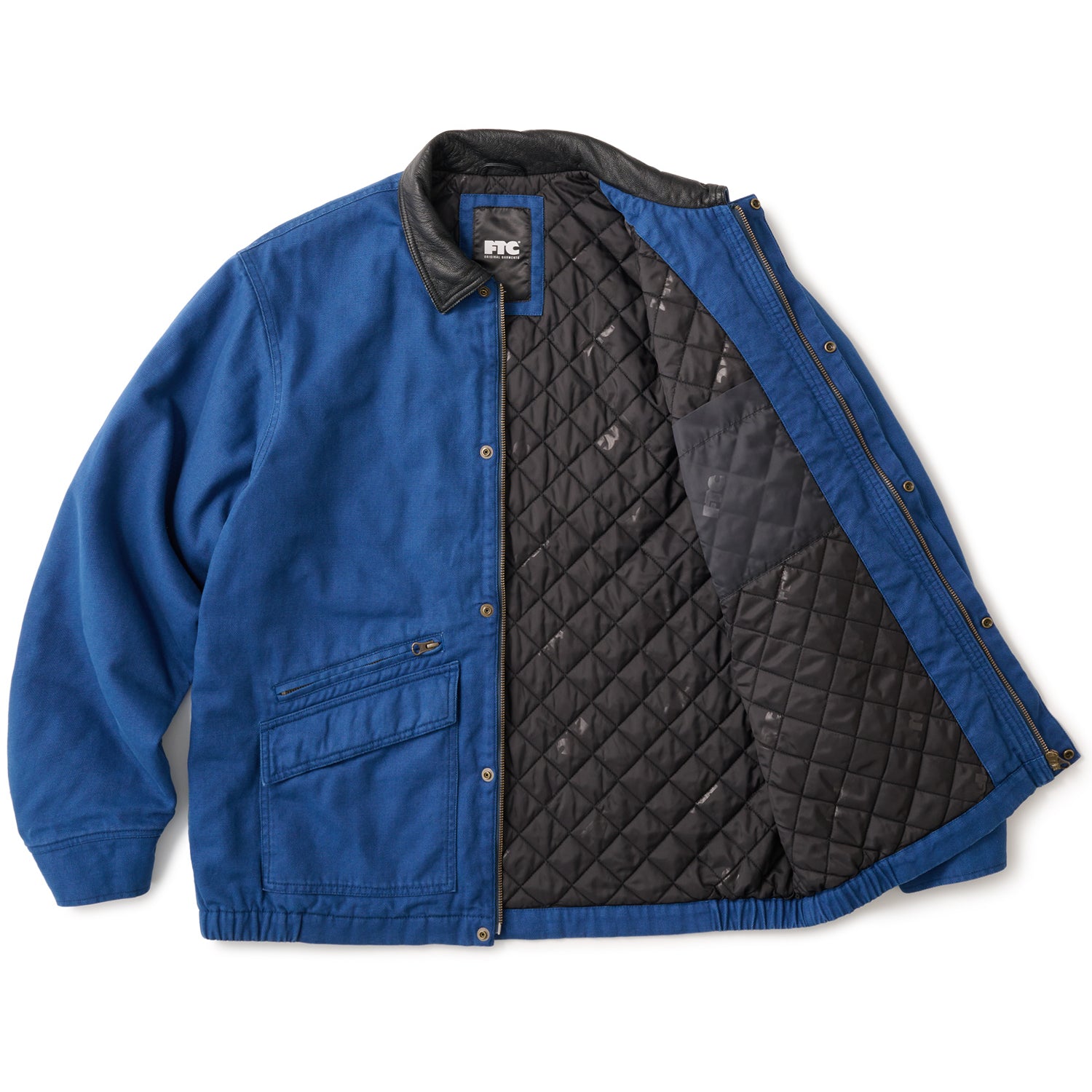 WASHED CANVAS FIELD JACKET