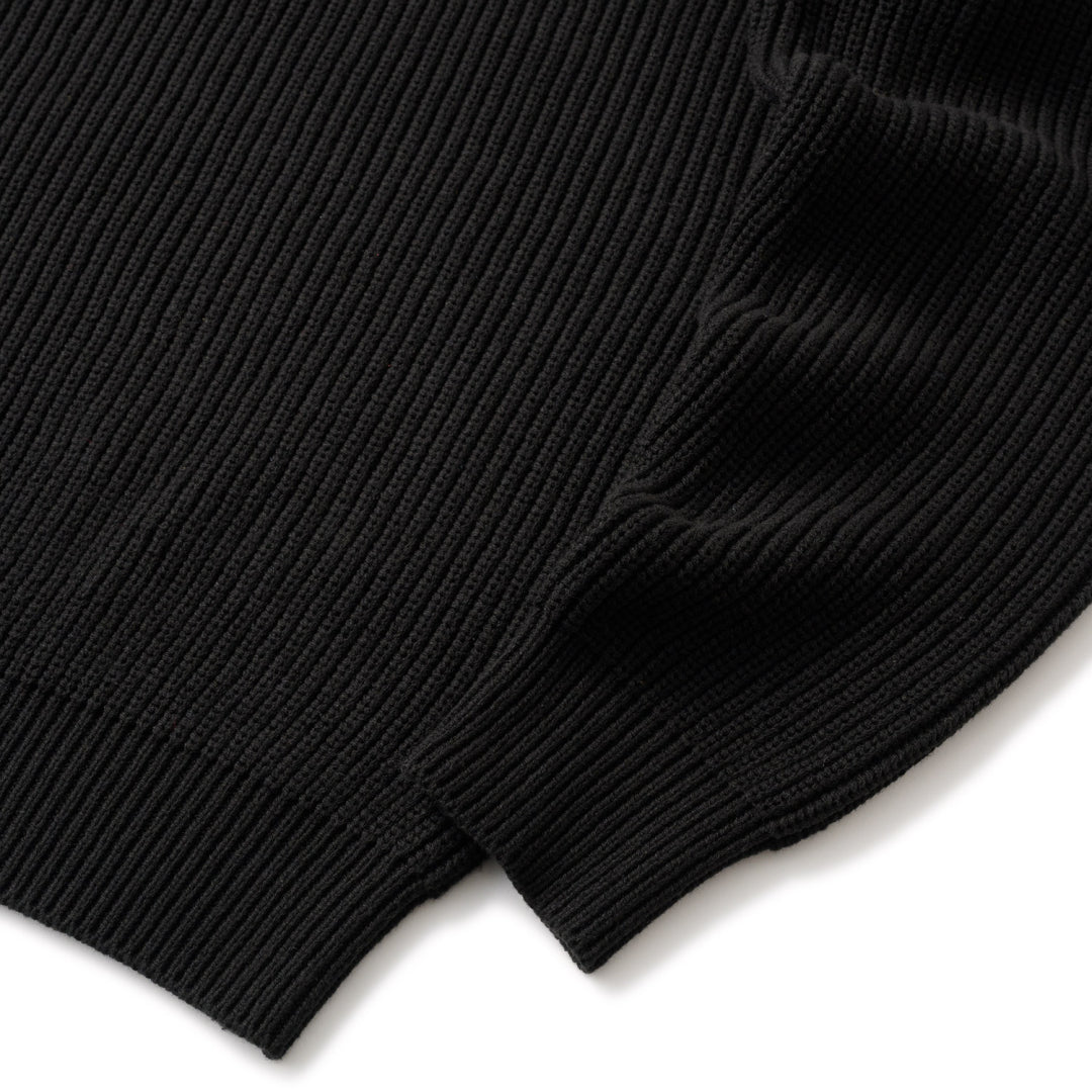 MELANGE RIB SWEATER