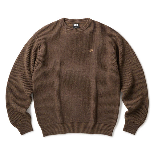 MELANGE RIB SWEATER