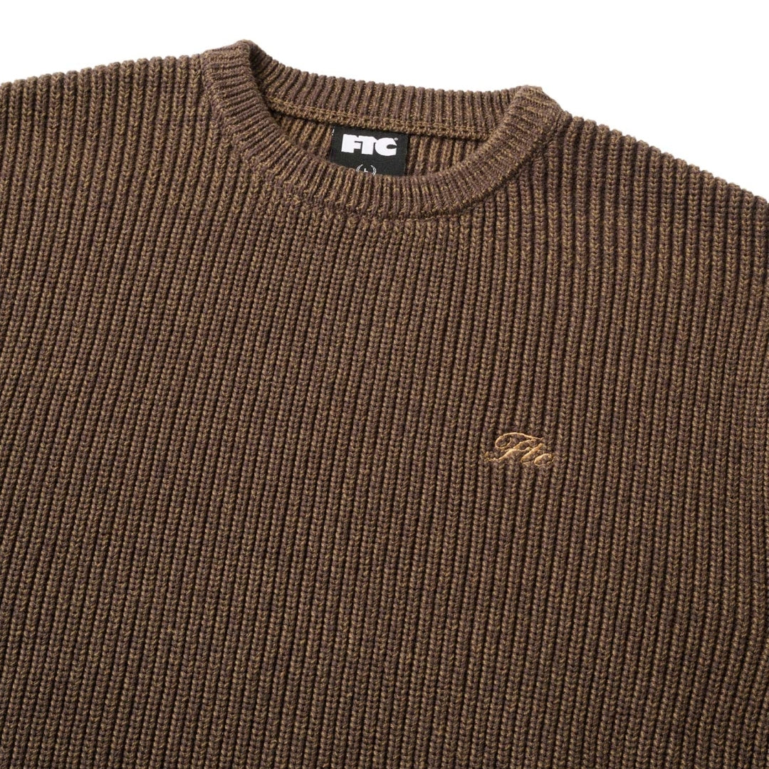 MELANGE RIB SWEATER