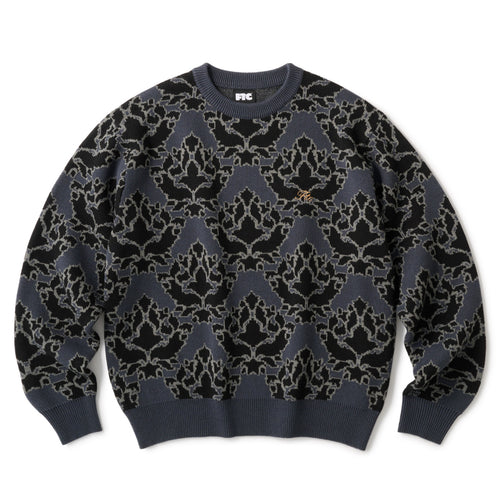 ALLOVER JACQUARD SWEATER