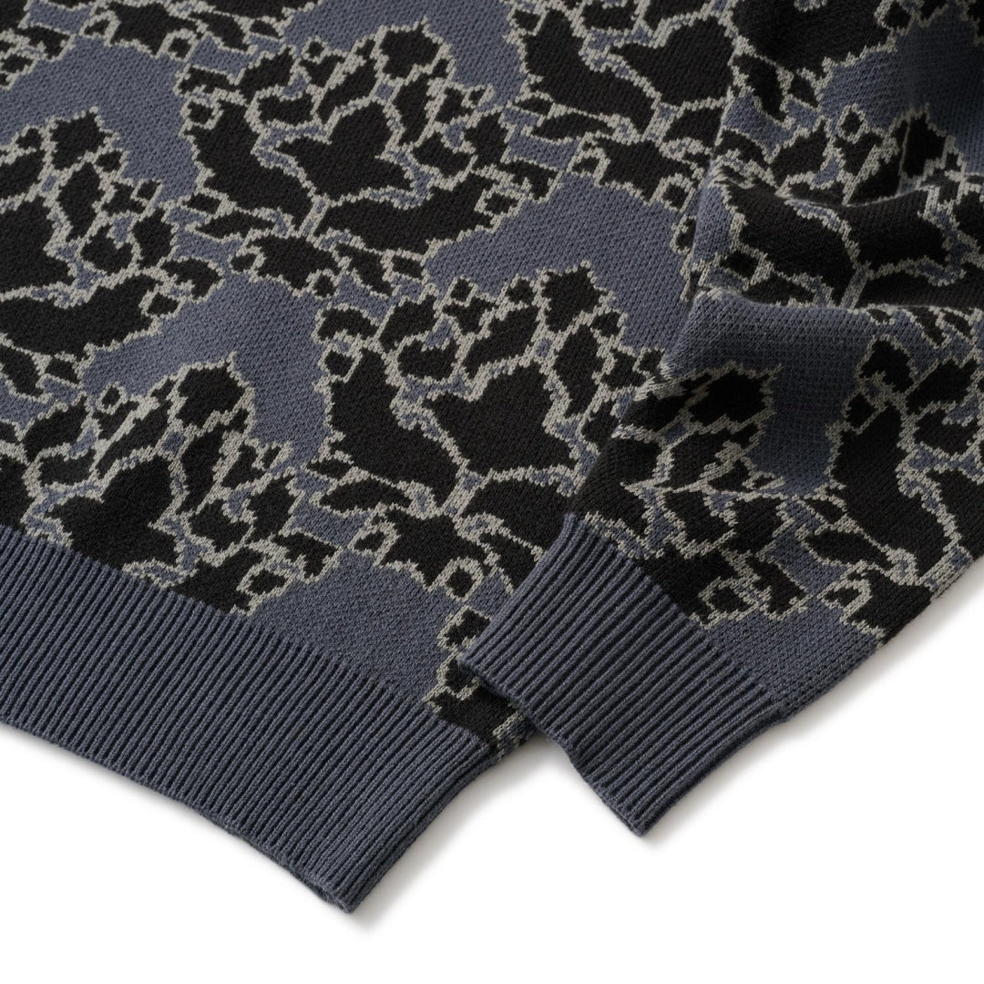 ALLOVER JACQUARD SWEATER