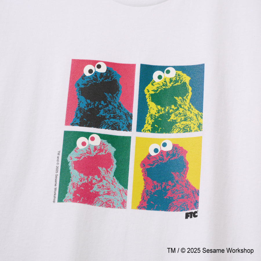 SESAME STREET meets FTC / COOKIE MONSTER TEE