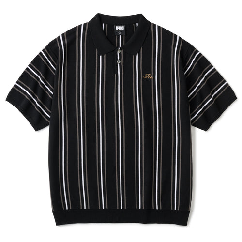 STRIPE KNIT POLO