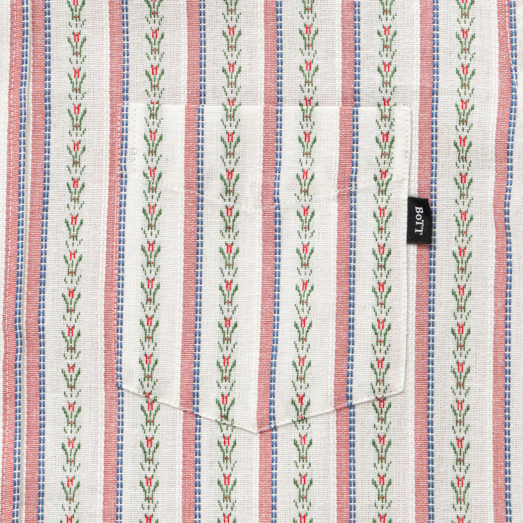 Flower Striped Shirt