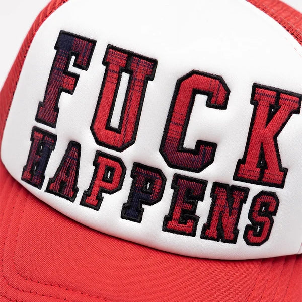 Fuck Happens Mesh Cap
