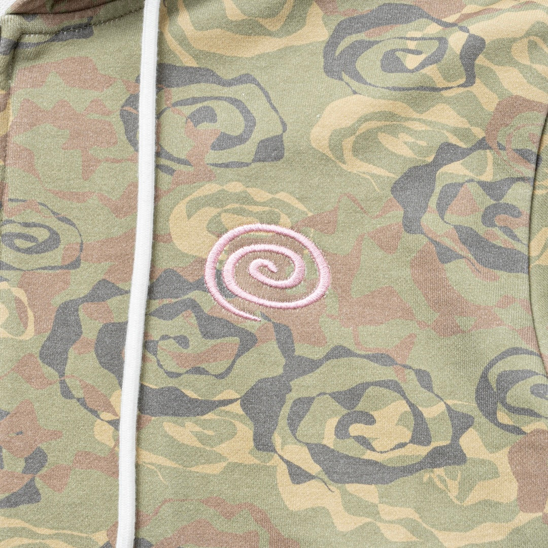 Camo Zipup Hoodie