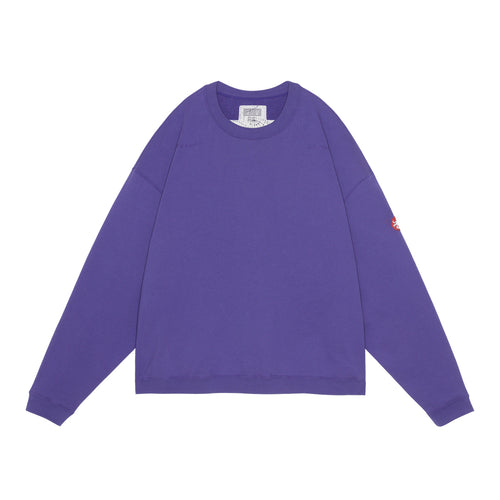 Solid Loose Crew Neck