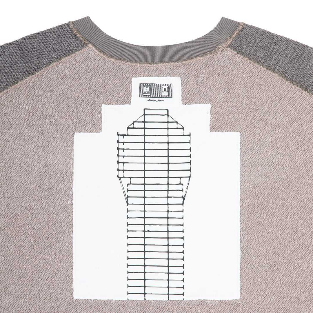 PANEL SHOULDER CREW NECK