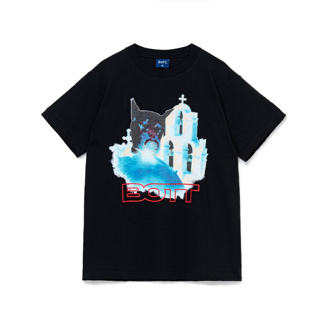 すぐ届く【BoTT】 Holy Dog Tシャツ BoTT Holy Dog Tee (BLACK) ボットの正規取り扱いオンライン通販