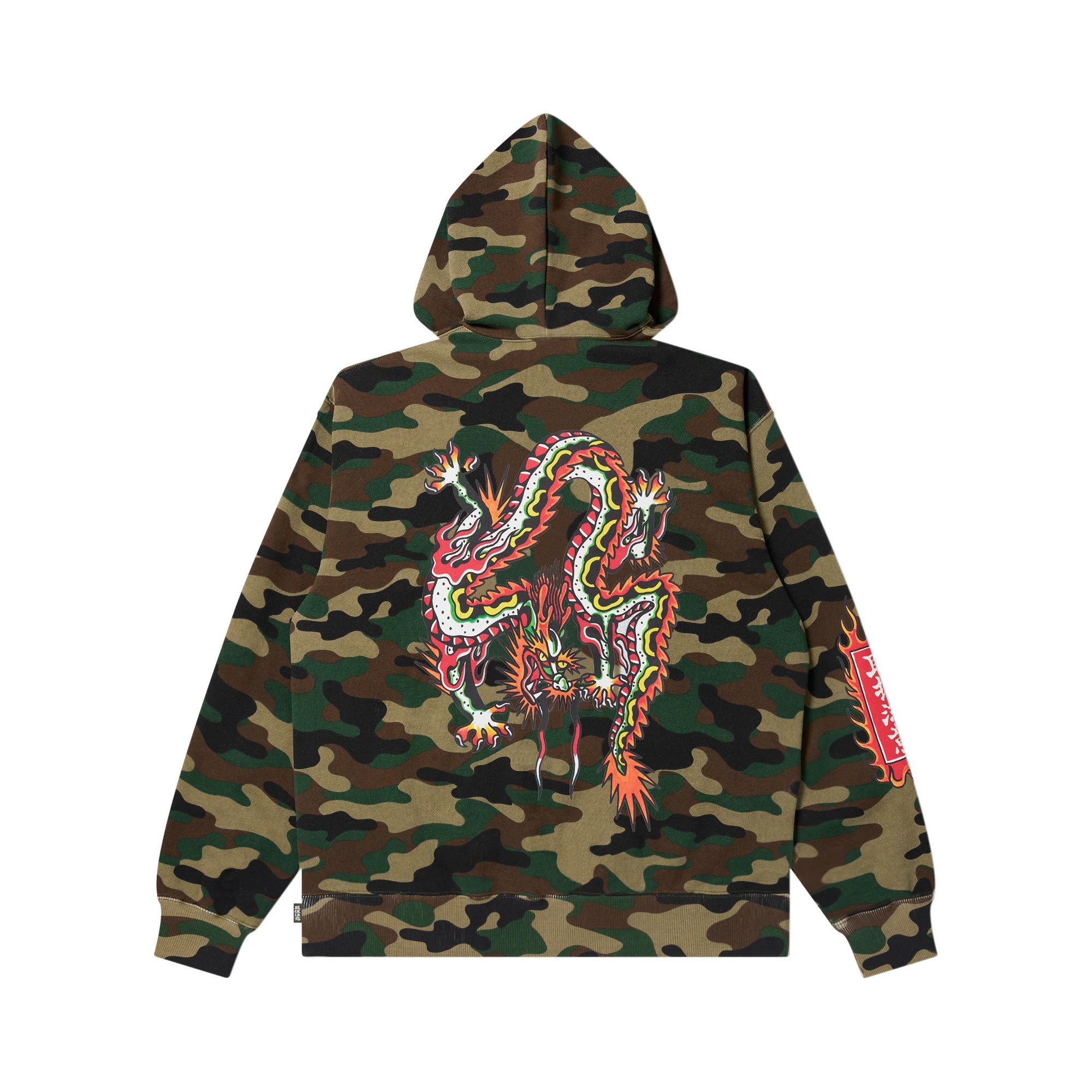 UE SKULL MONEY DRAGON ZIP HOODIE