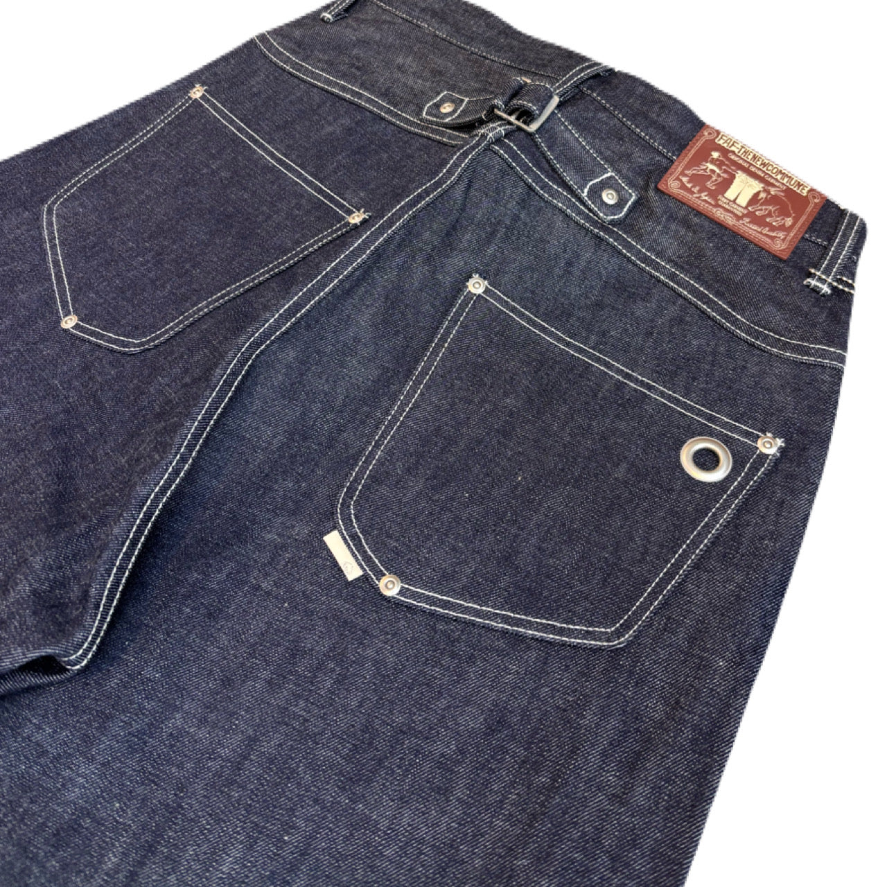 Straigt Denim Pants Rigid