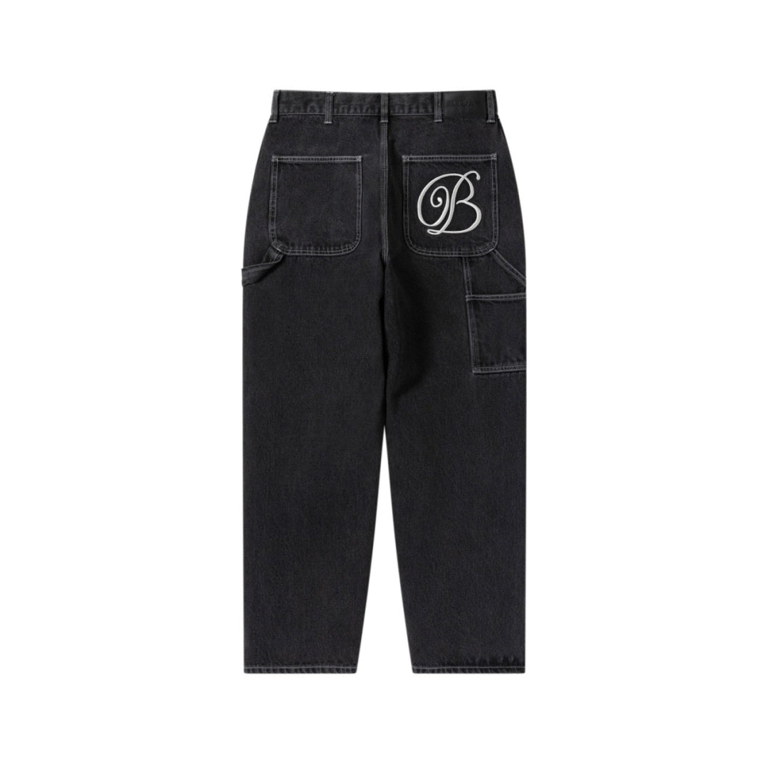 Black Eye Patch B EMBLEM DOUBLE KNEE DENIM PANTS ブラックアイパッチのオンライン通販 |  HYBRYDS ONLINE STORE