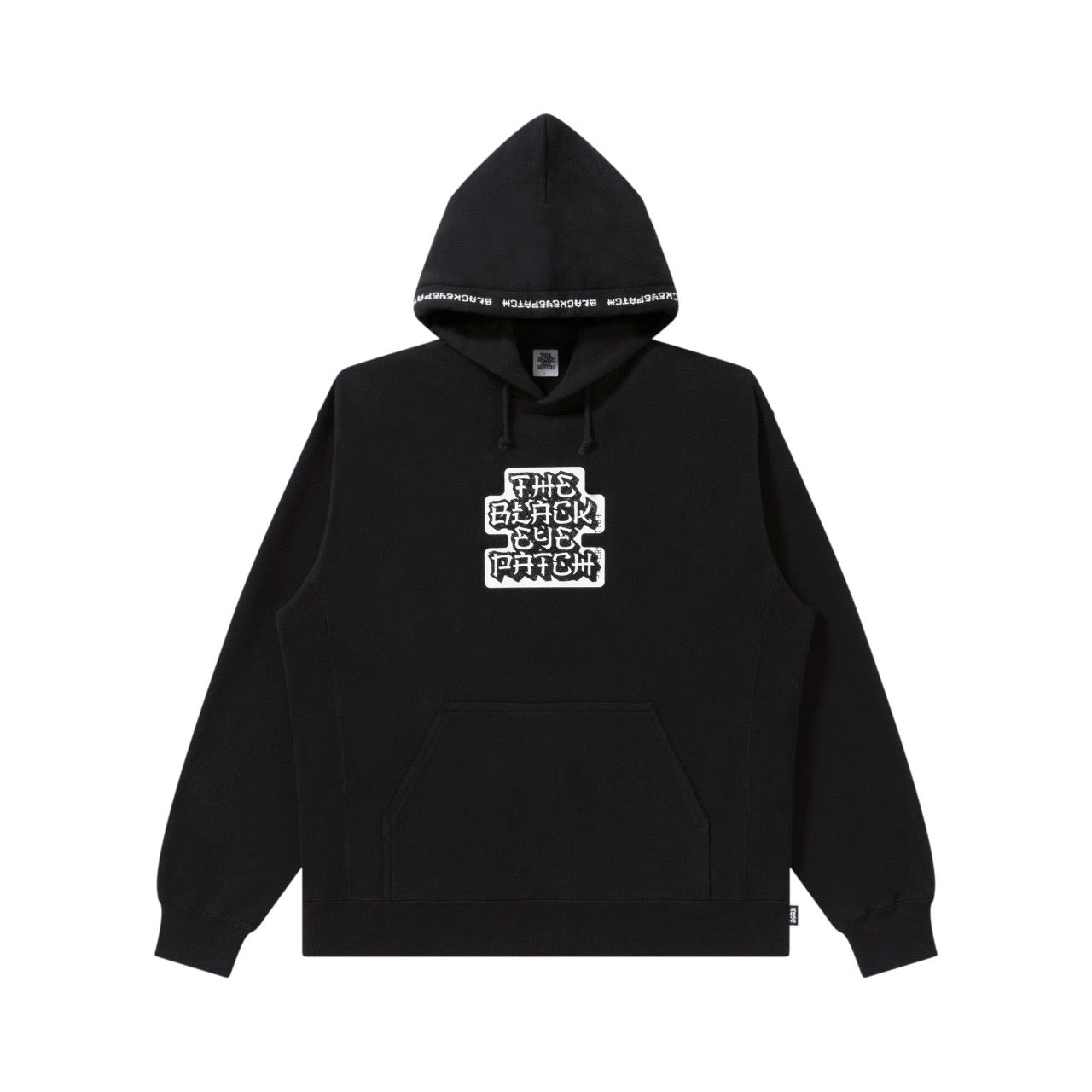 Black Eye Patch KANJI LABEL HOODIE ブラックアイパッチのオンライン