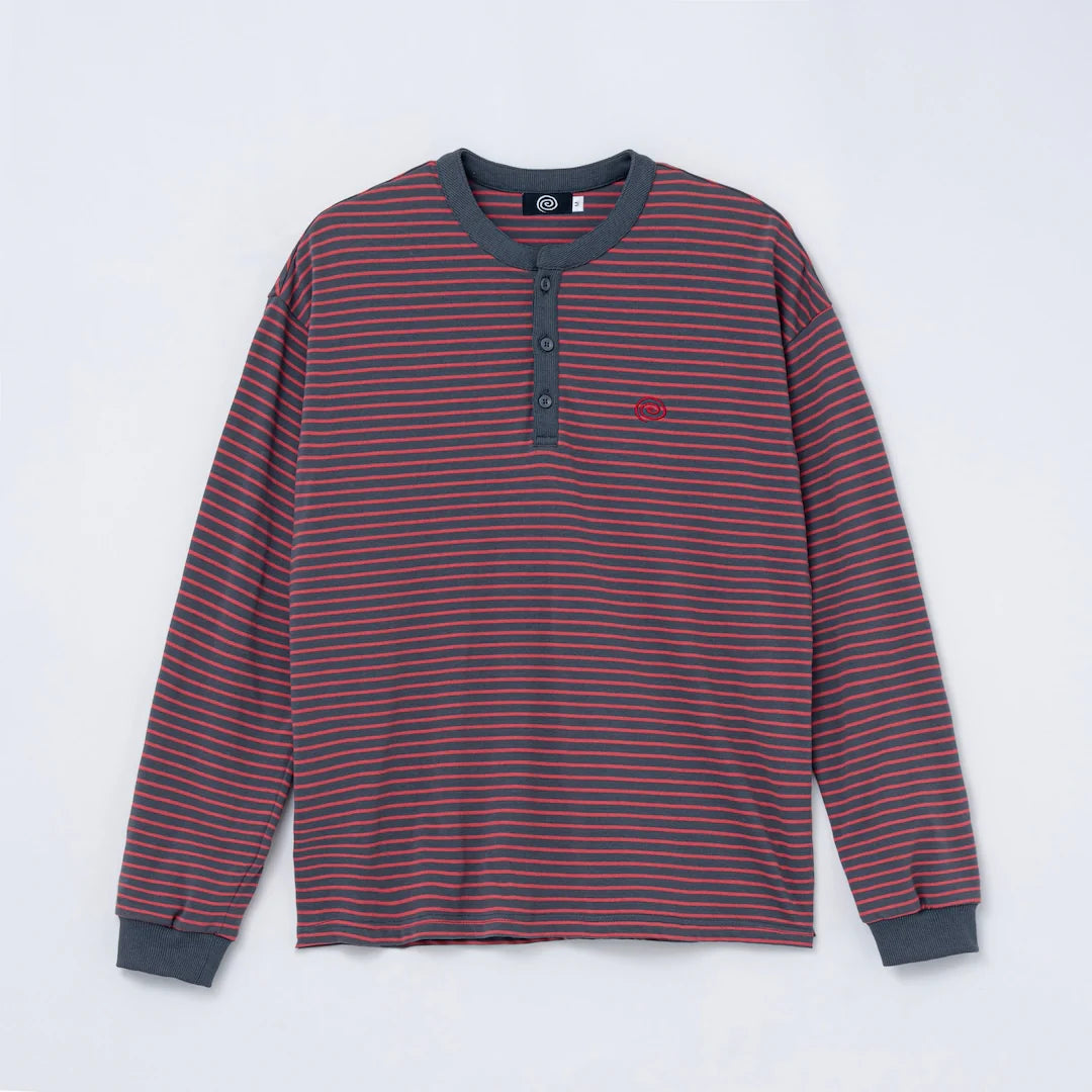 SOL / Border L/S Teeソル/スーナーオアレイターの正規取り扱い SOL / Border L/S Teeソル/スーナーオアレイターの正規取り扱い