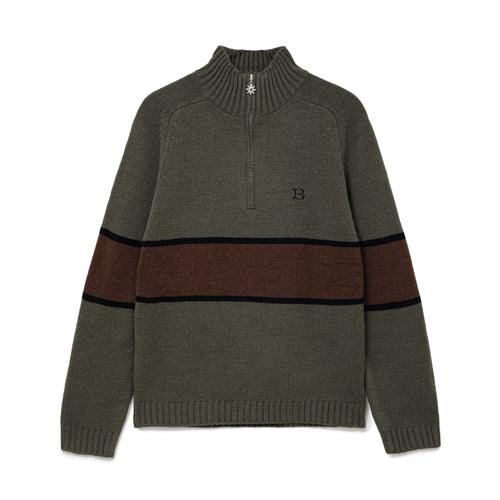 BoTT Half-Zip Drivers Knit ボット