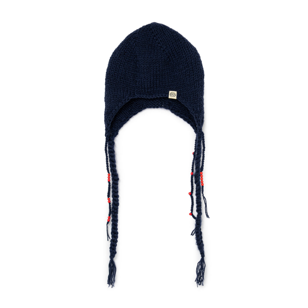 SOL / soonerorlater Hand-knitted Flight Cap ソル/スーナーオア