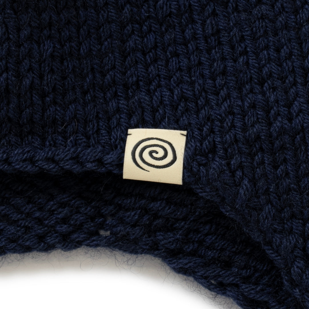 Hand-knitted Flight Cap
