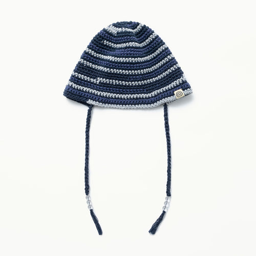 Hand-Knitted Border Hat