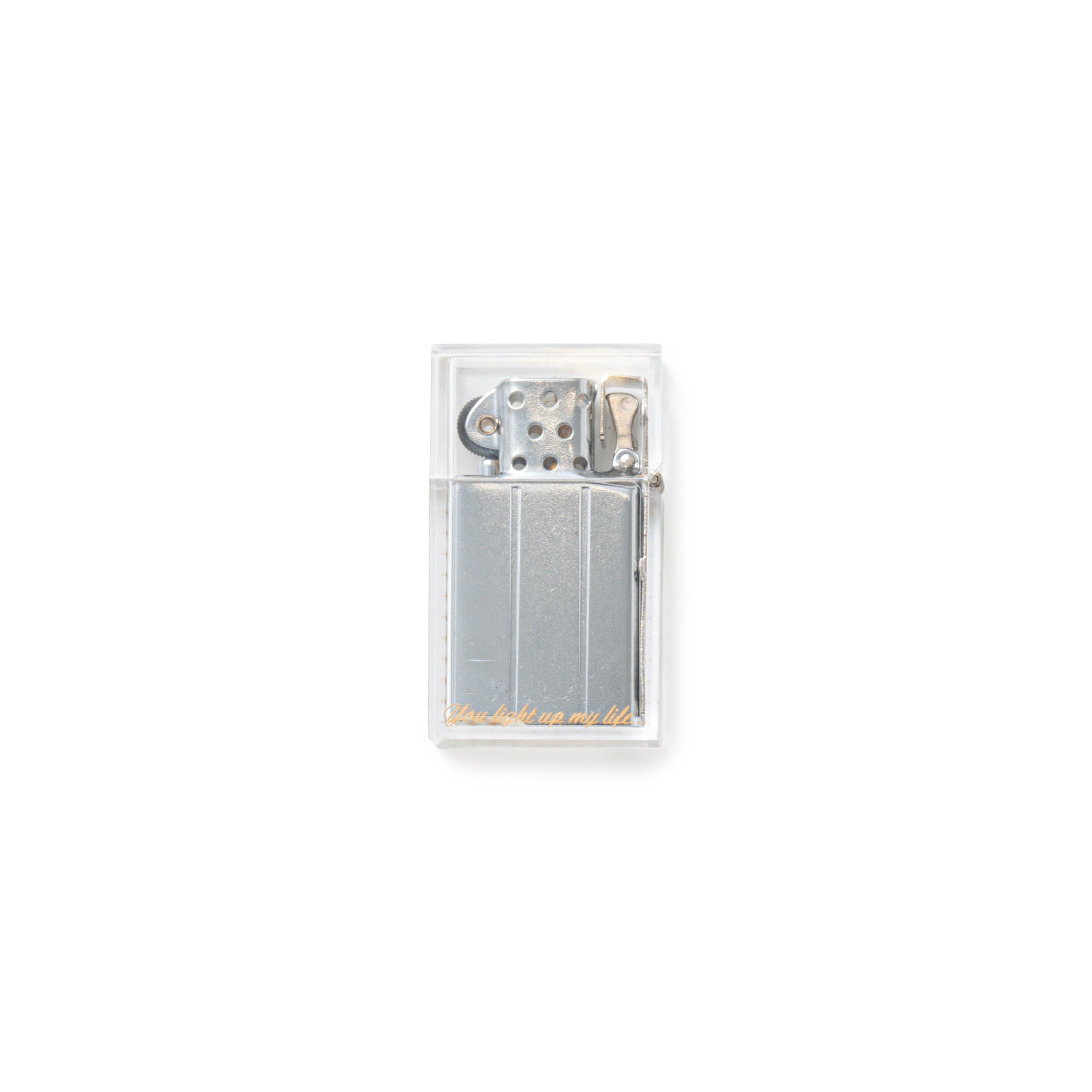 BoTT×Tsubota Peal HARD EDGE Transparent Lighter