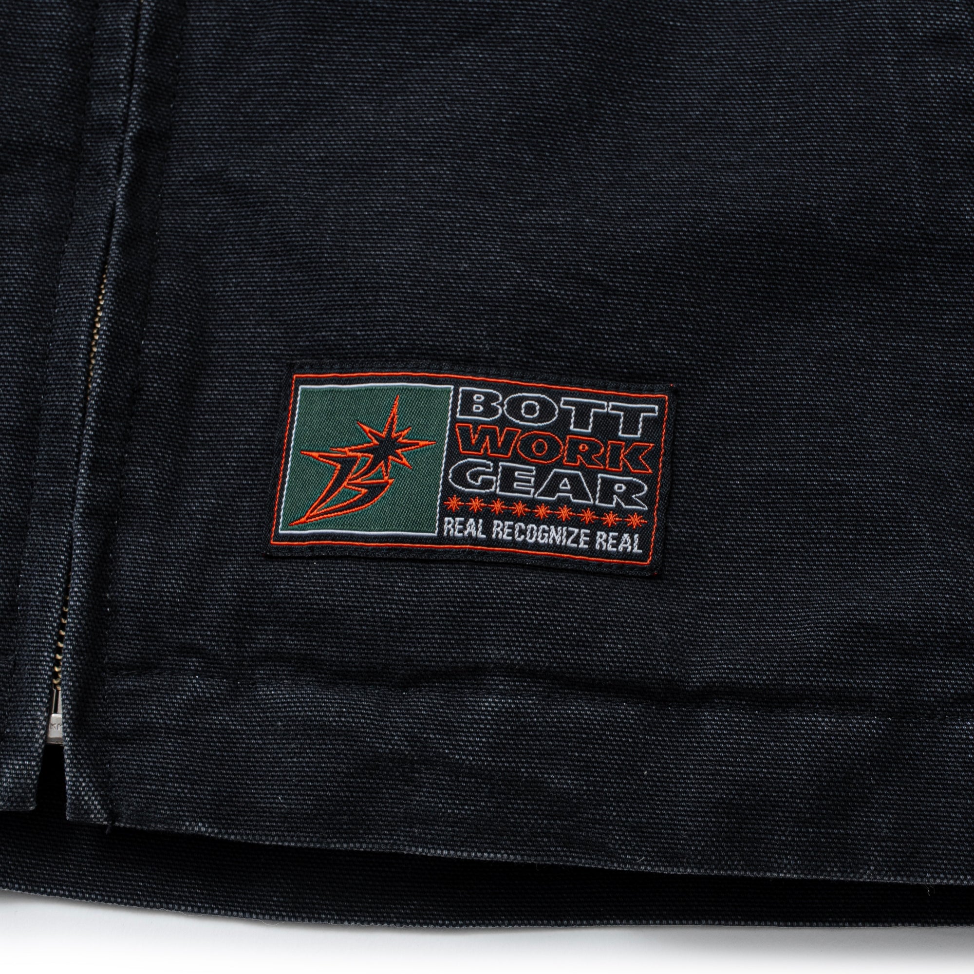 Leather Collar Work Jacket