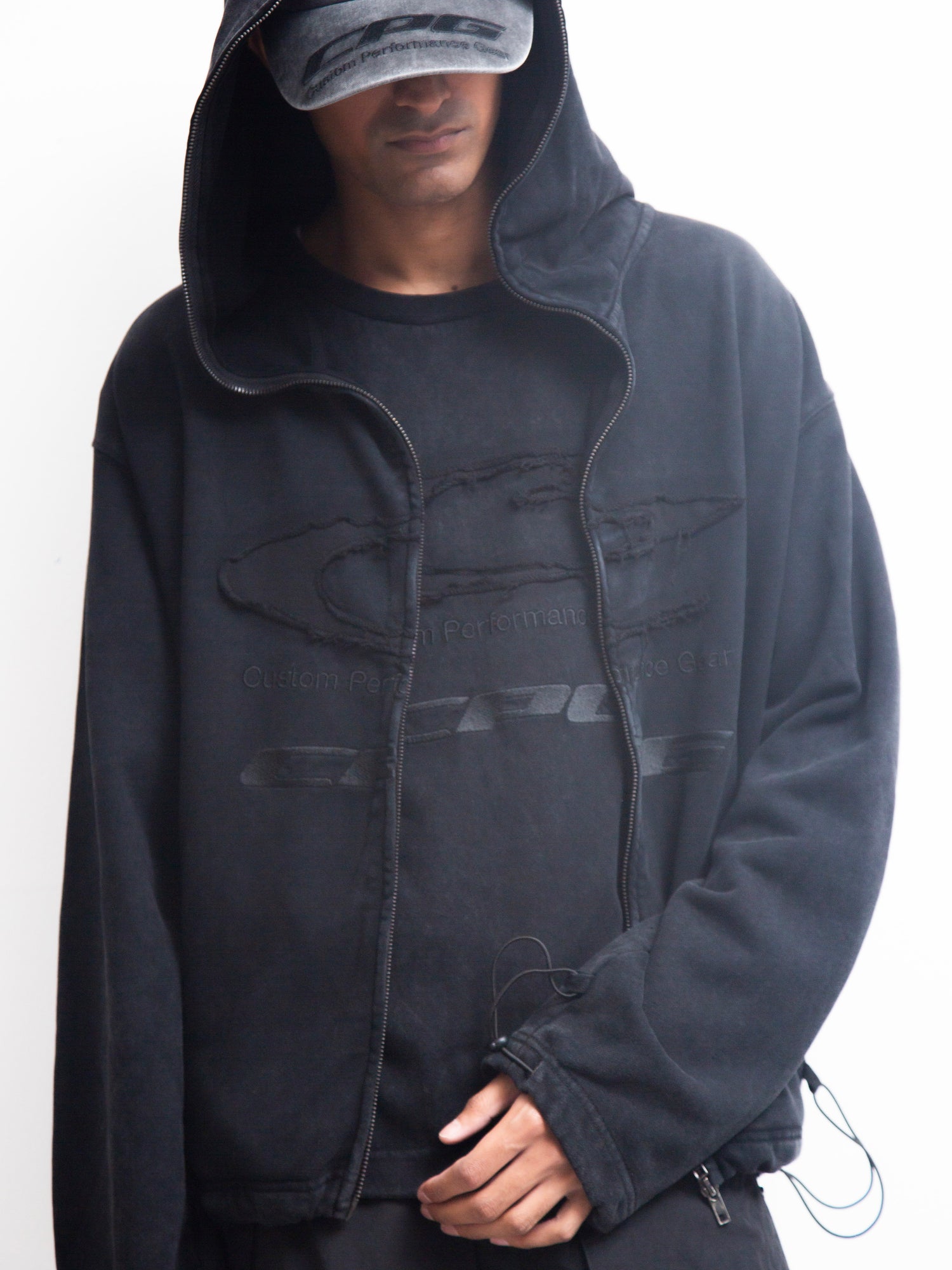 CPG FRT LOGO DYE ZIP HOODIE