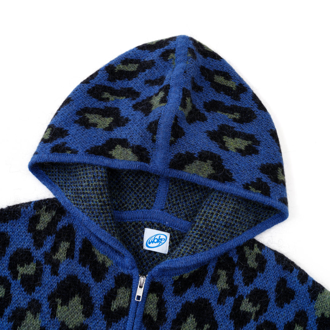 Leoparad Mohair Zip Knit