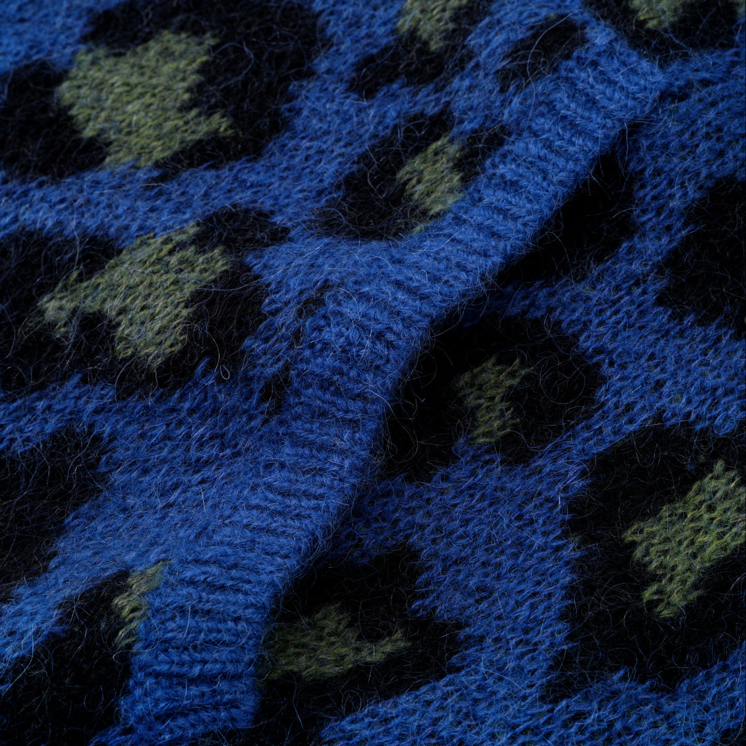 Leoparad Mohair Zip Knit