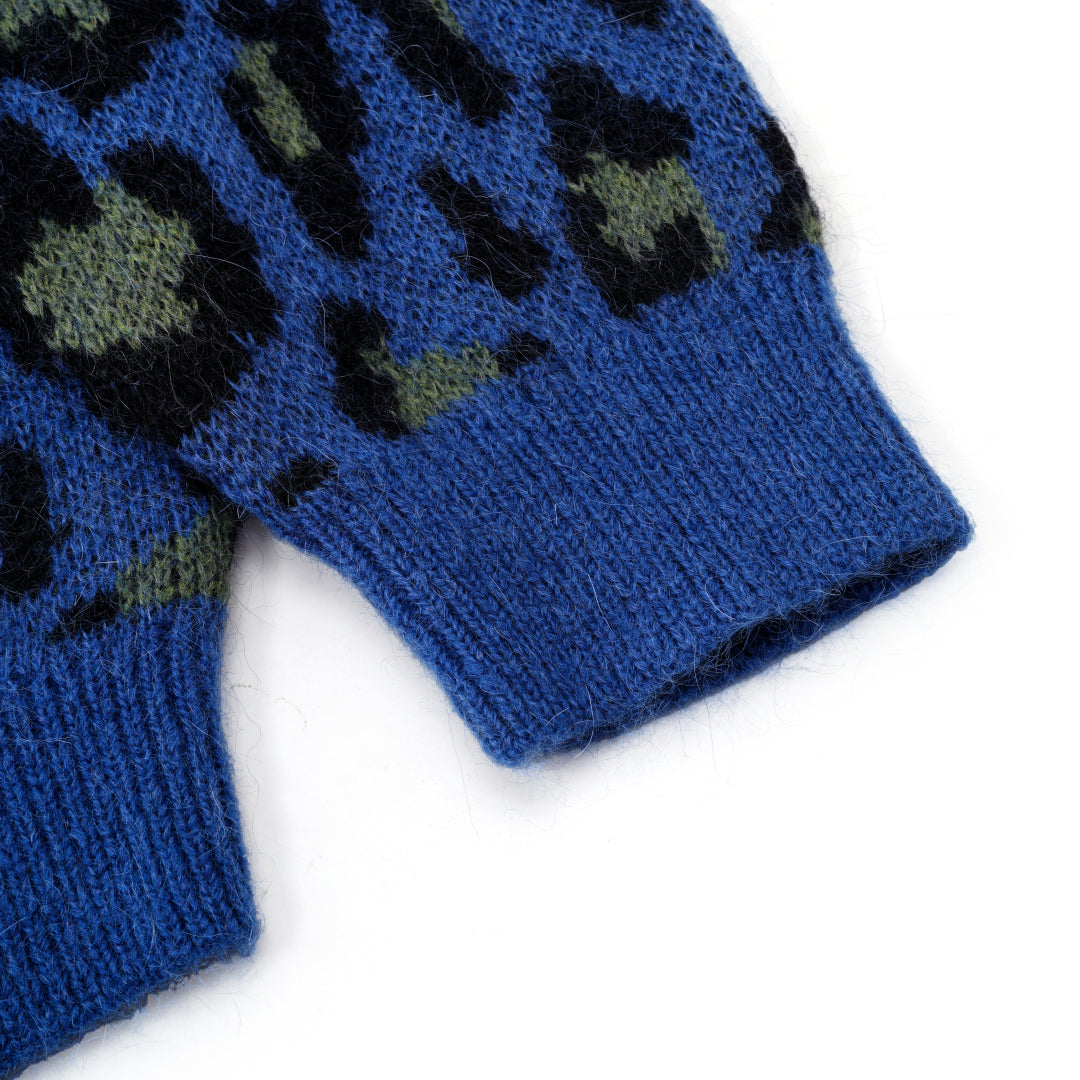 Leoparad Mohair Zip Knit