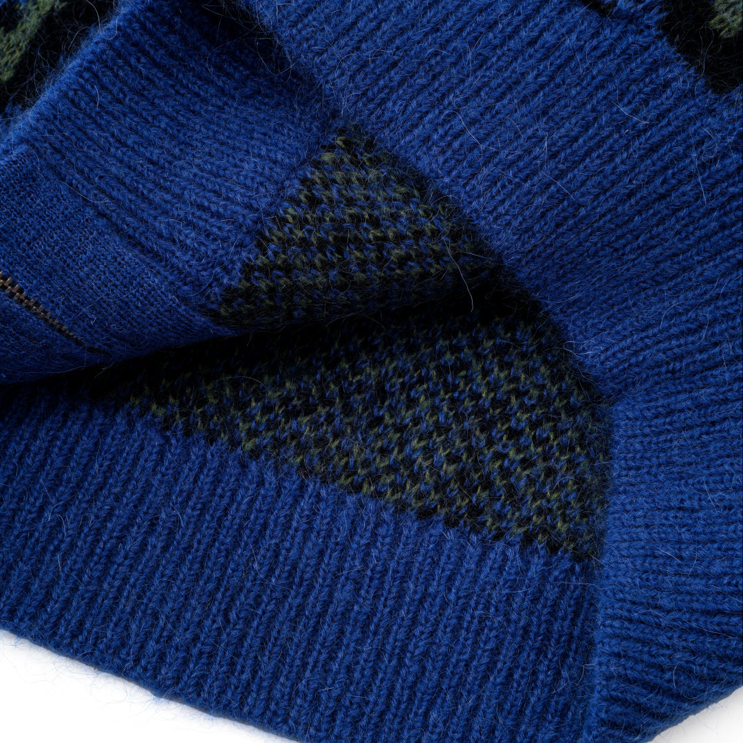 Leoparad Mohair Zip Knit