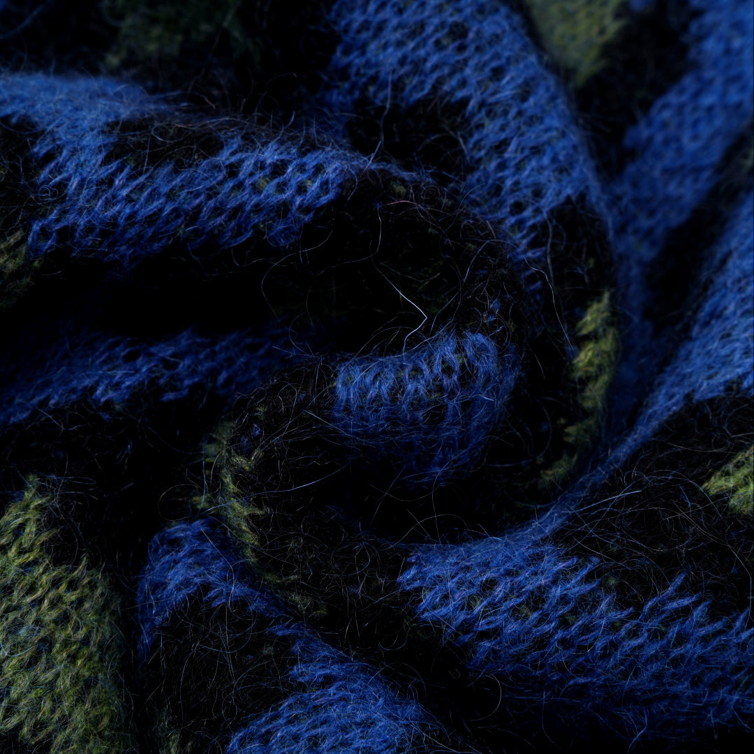 Leoparad Mohair Zip Knit