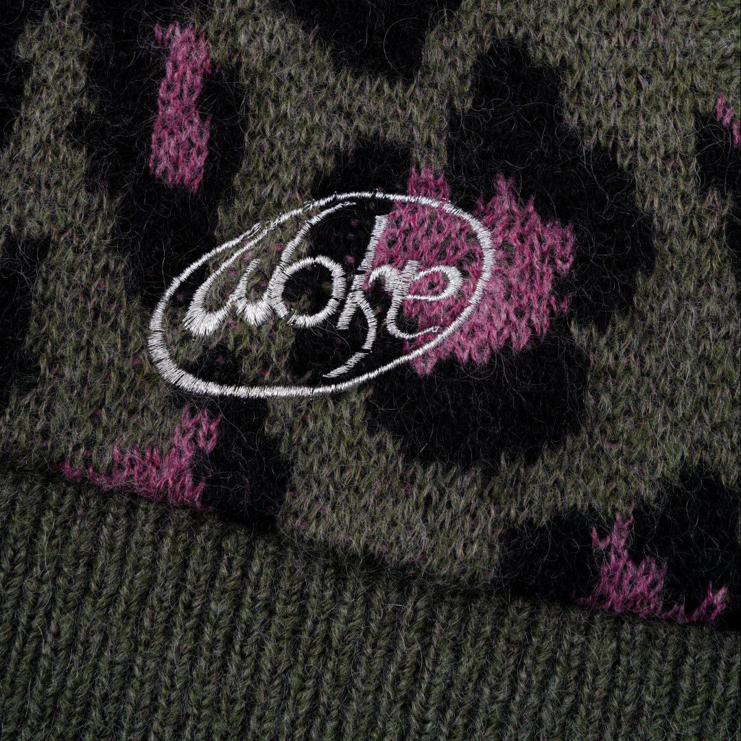 Leoparad Mohair Zip Knit