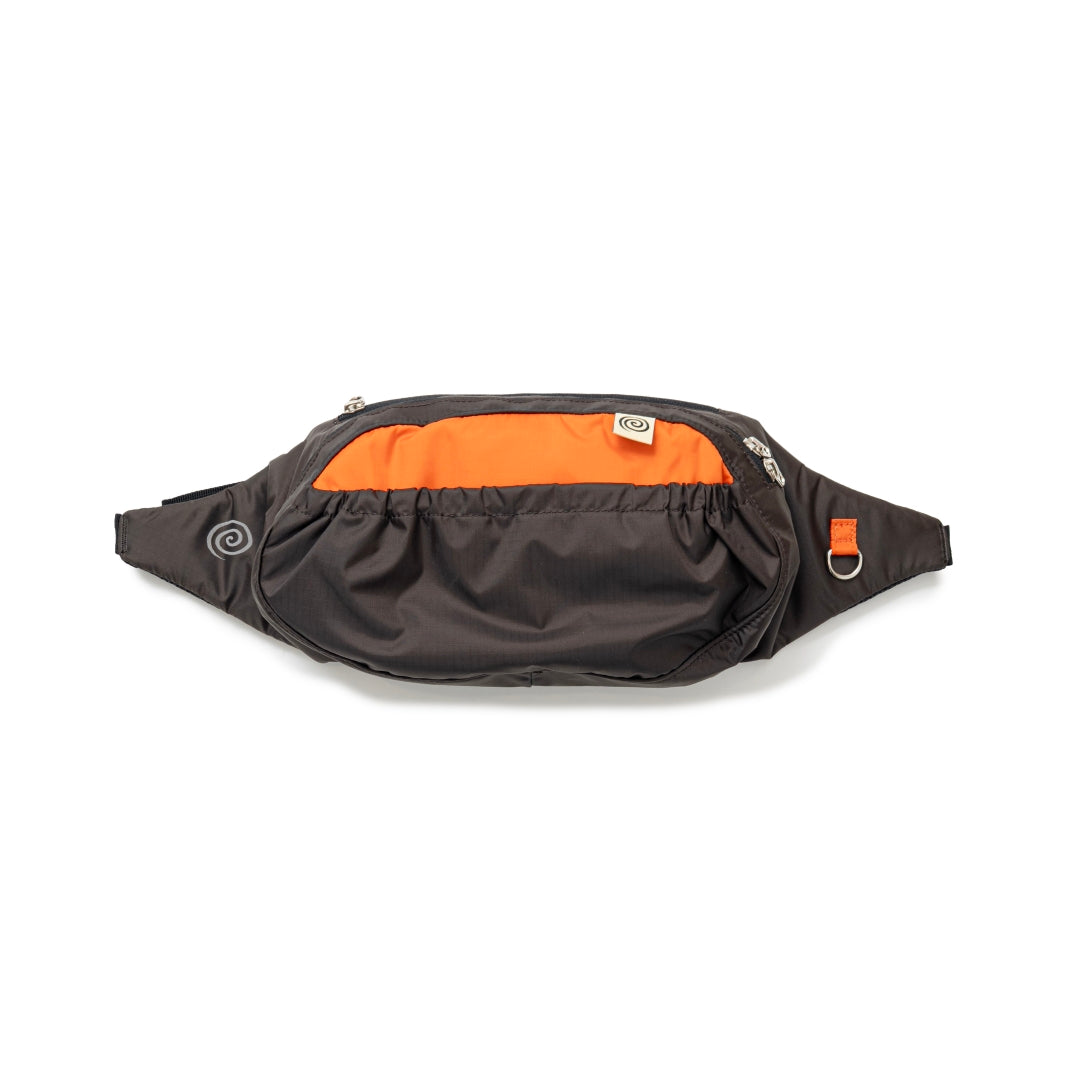 SOL Nylon Two-tone Waist Bag BROWN ブラウン SOL / soonerorlater Nylon Two-tone Waist Bag (BROWN) ソル/スーナー